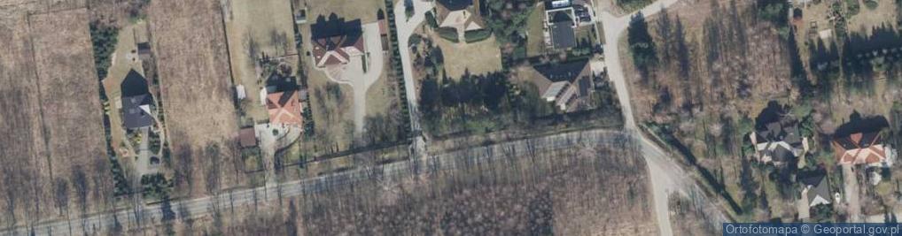 Zdjęcie satelitarne Aksamitna ul.