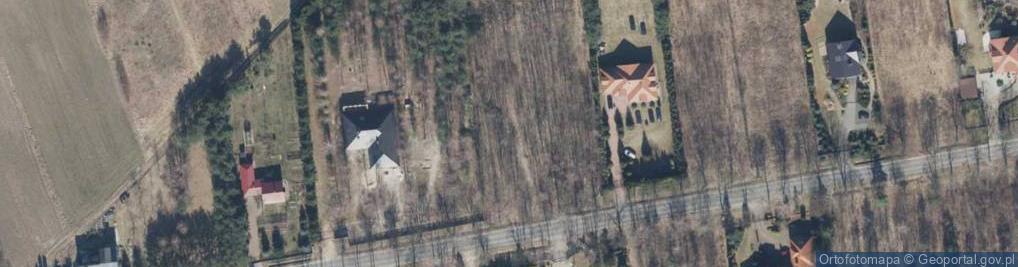 Zdjęcie satelitarne Aksamitna ul.