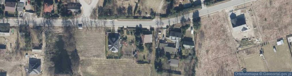 Zdjęcie satelitarne Aksamitna ul.