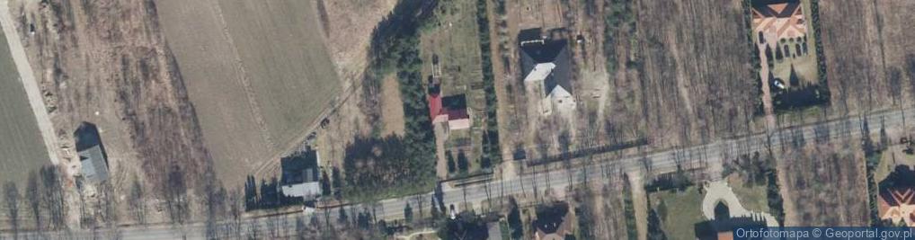 Zdjęcie satelitarne Aksamitna ul.