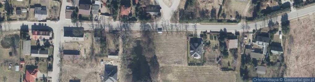Zdjęcie satelitarne Aksamitna ul.
