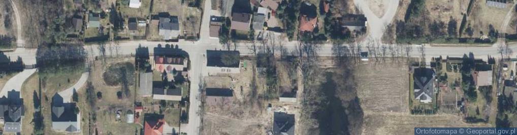 Zdjęcie satelitarne Aksamitna ul.
