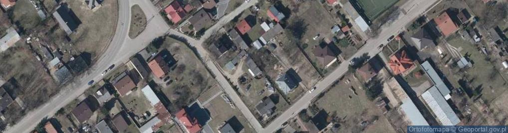 Zdjęcie satelitarne Akacjowa ul.