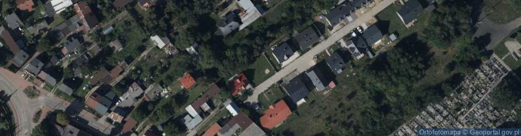 Zdjęcie satelitarne Akacjowa ul.