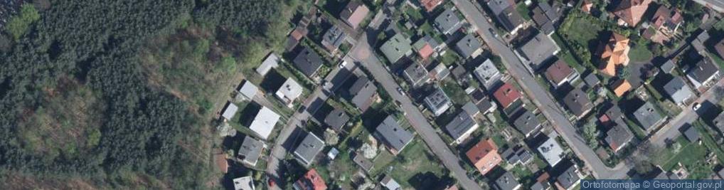 Zdjęcie satelitarne Akacjowa ul.