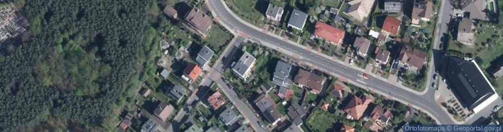 Zdjęcie satelitarne Akacjowa ul.