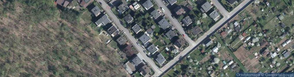 Zdjęcie satelitarne Akacjowa ul.