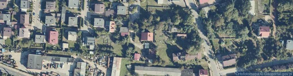 Zdjęcie satelitarne Akacjowa ul.