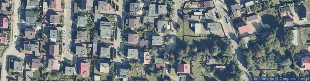 Zdjęcie satelitarne Akacjowa ul.