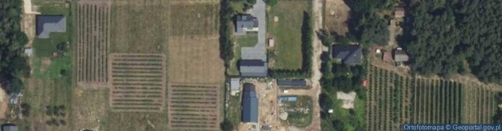 Zdjęcie satelitarne Akacjowa ul.