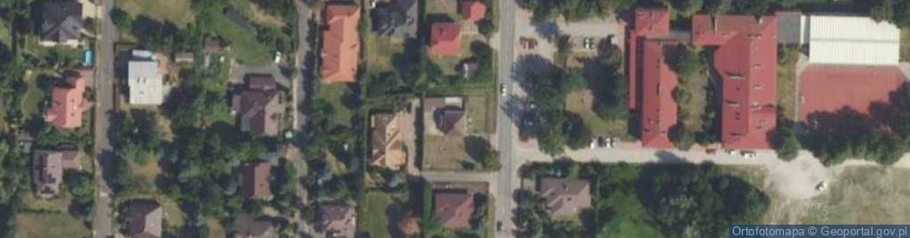 Zdjęcie satelitarne Akacjowa ul.