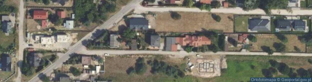 Zdjęcie satelitarne Akacjowa ul.
