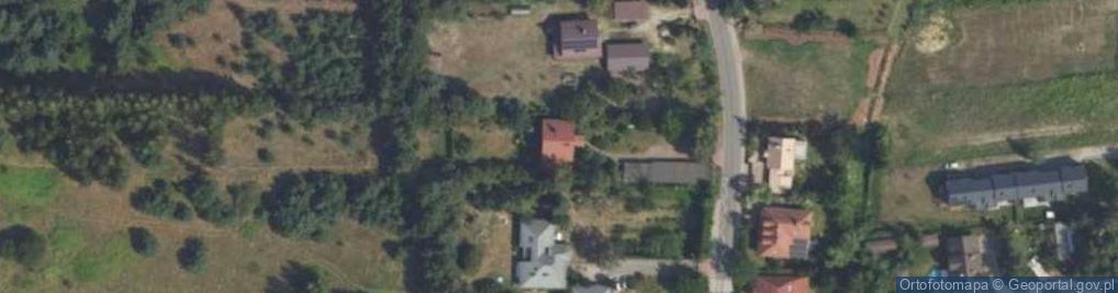 Zdjęcie satelitarne Akacjowa ul.