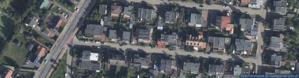 Zdjęcie satelitarne Akacjowa ul.
