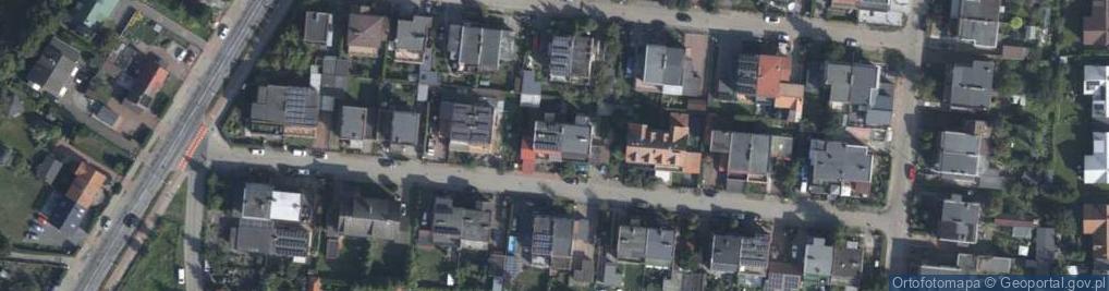 Zdjęcie satelitarne Akacjowa ul.
