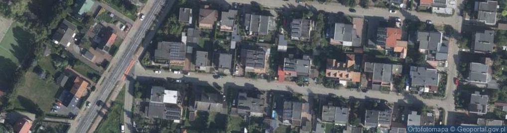 Zdjęcie satelitarne Akacjowa ul.