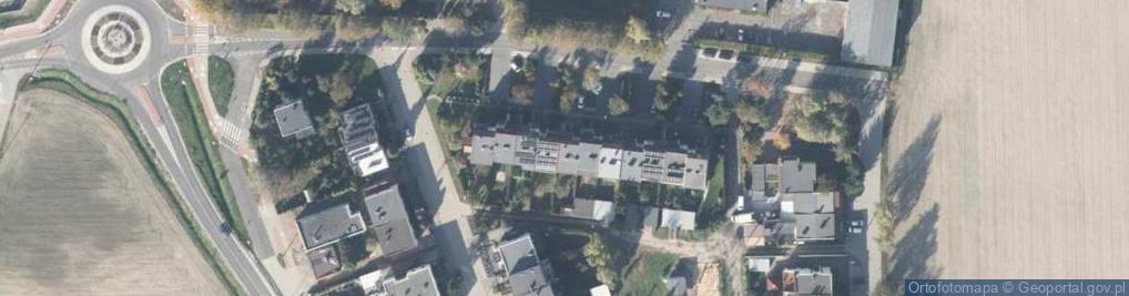 Zdjęcie satelitarne Akacjowa ul.