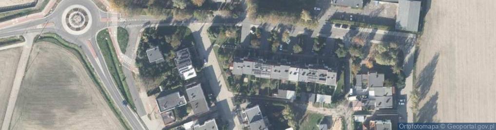 Zdjęcie satelitarne Akacjowa ul.