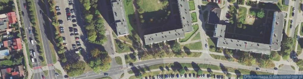 Zdjęcie satelitarne Akademicka ul.
