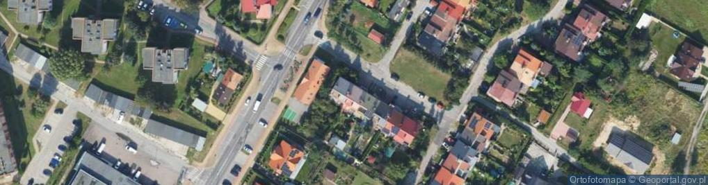 Zdjęcie satelitarne Akacjowa ul.