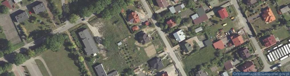 Zdjęcie satelitarne Akacjowa ul.