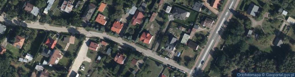 Zdjęcie satelitarne Akacjowa ul.