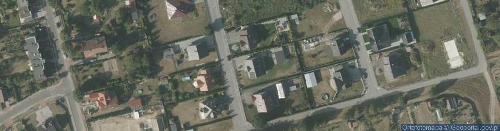 Zdjęcie satelitarne Akacjowa ul.