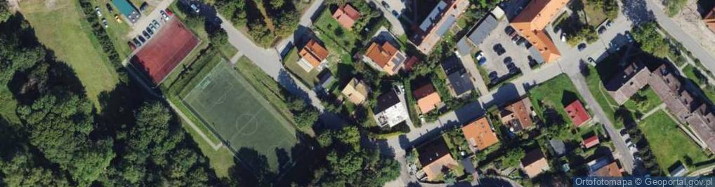 Zdjęcie satelitarne Akacjowa ul.