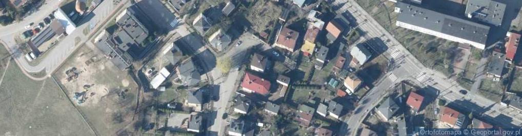 Zdjęcie satelitarne Akacjowa ul.
