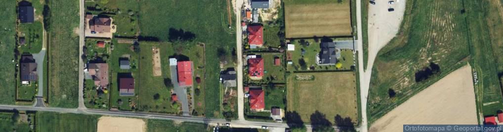 Zdjęcie satelitarne Aksamitna ul.