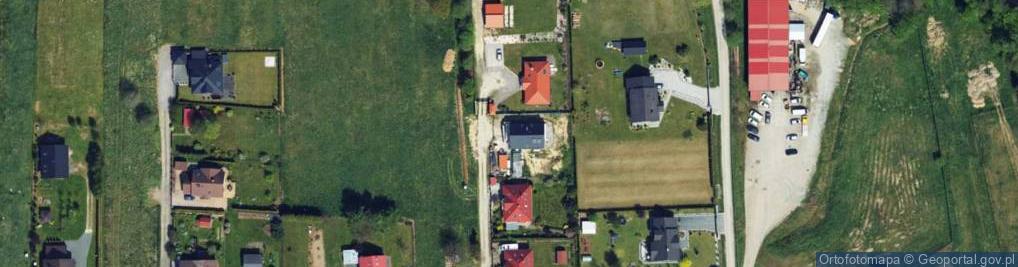 Zdjęcie satelitarne Aksamitna ul.