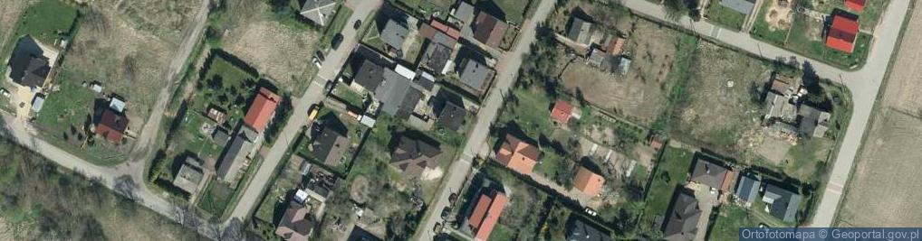 Zdjęcie satelitarne Akacjowa ul.