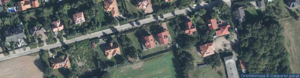 Zdjęcie satelitarne Aksamitna ul.