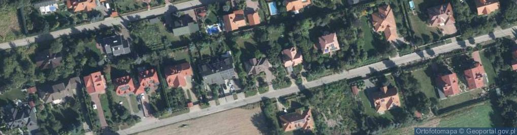 Zdjęcie satelitarne Aksamitna ul.