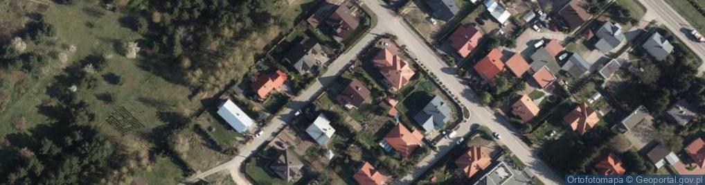 Zdjęcie satelitarne Akacjowa ul.