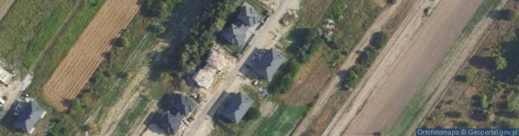 Zdjęcie satelitarne Aksamitna ul.