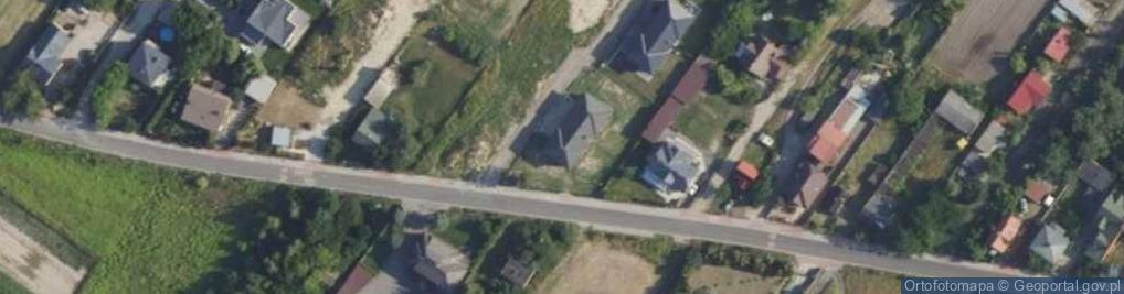 Zdjęcie satelitarne Aksamitna ul.