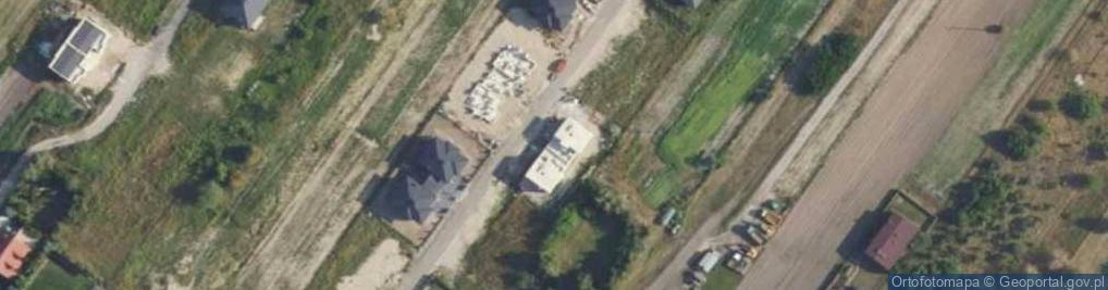 Zdjęcie satelitarne Aksamitna ul.