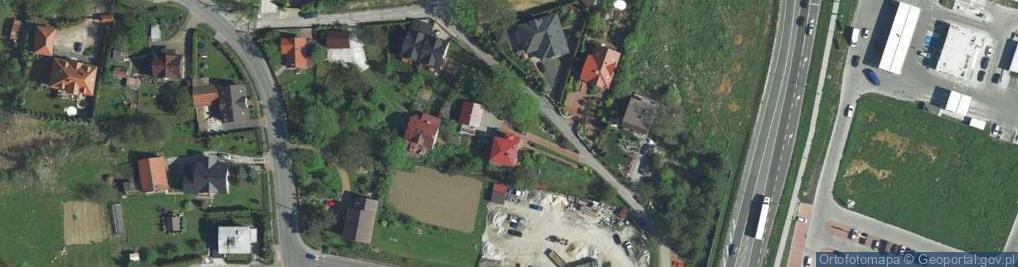 Zdjęcie satelitarne Akacjowa ul.
