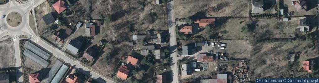 Zdjęcie satelitarne Akacjowa ul.