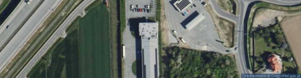 Zdjęcie satelitarne Akacjowa ul.