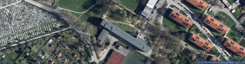 Zdjęcie satelitarne Akacjowa ul.