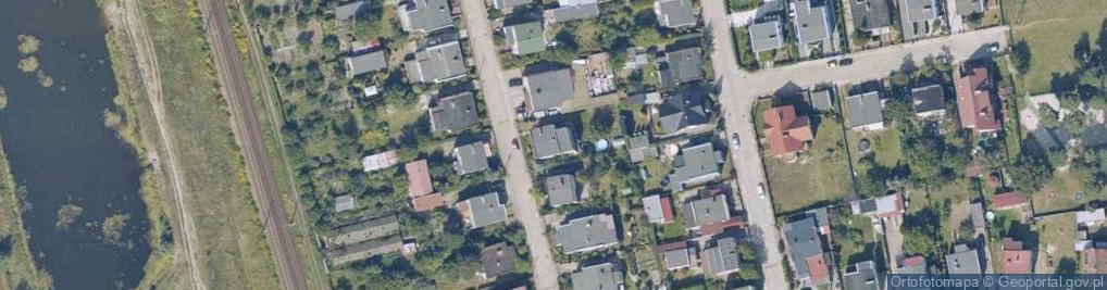 Zdjęcie satelitarne Akacjowa ul.
