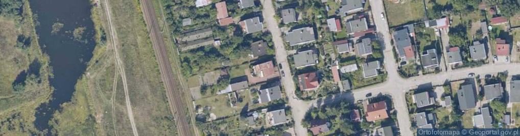 Zdjęcie satelitarne Akacjowa ul.