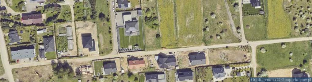 Zdjęcie satelitarne Akacjowa ul.