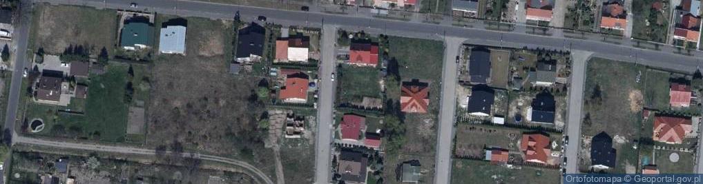 Zdjęcie satelitarne Akacjowa ul.