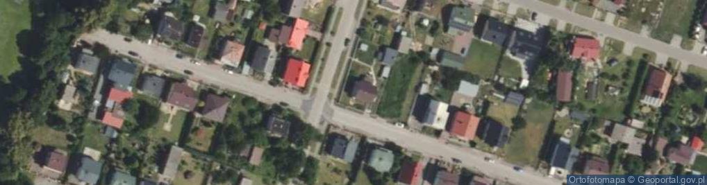 Zdjęcie satelitarne Akacjowa ul.