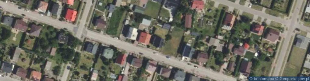 Zdjęcie satelitarne Akacjowa ul.