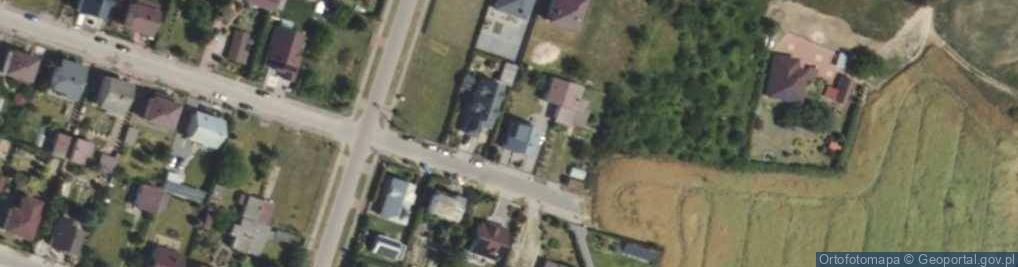Zdjęcie satelitarne Akacjowa ul.