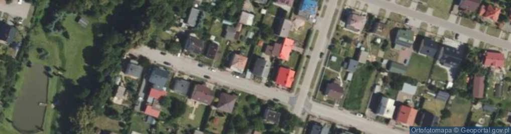 Zdjęcie satelitarne Akacjowa ul.